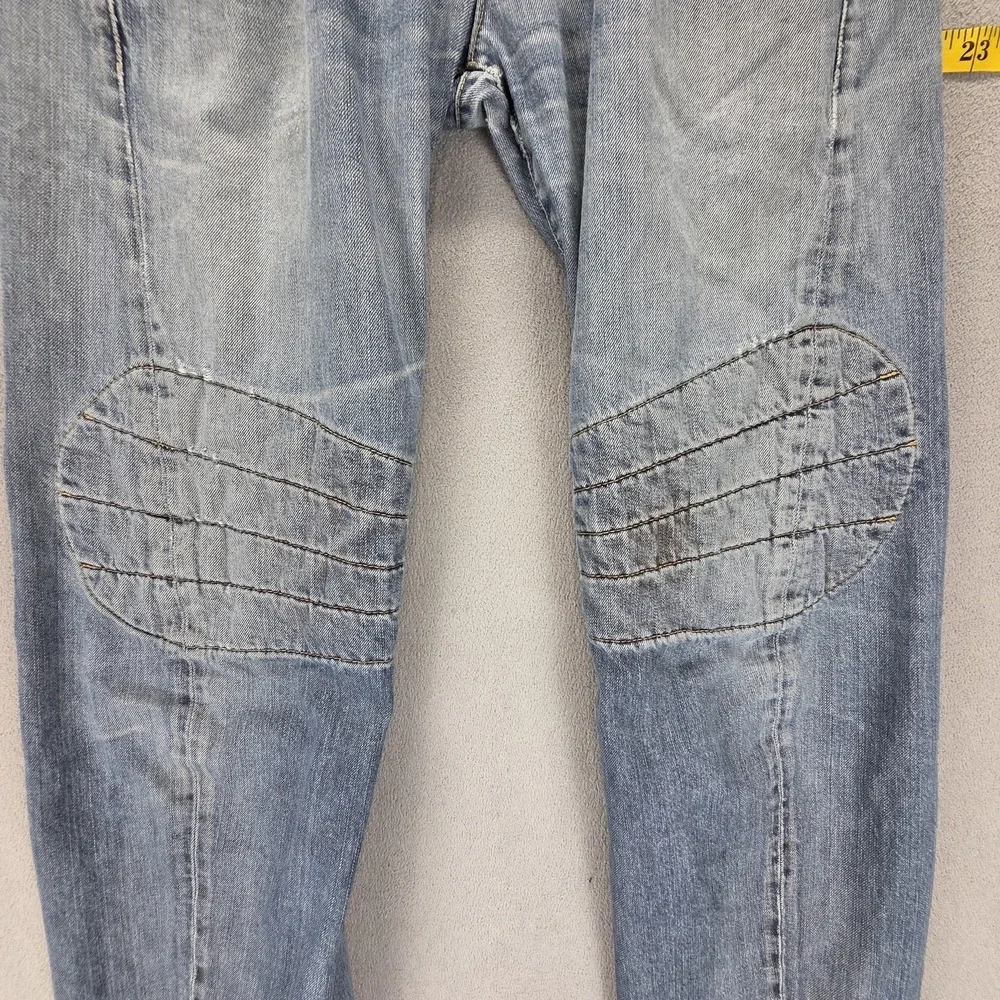 Vintage Levis Engineered Jeans Mens 31x34 Blue Twisted Flap Pocket Double Knee